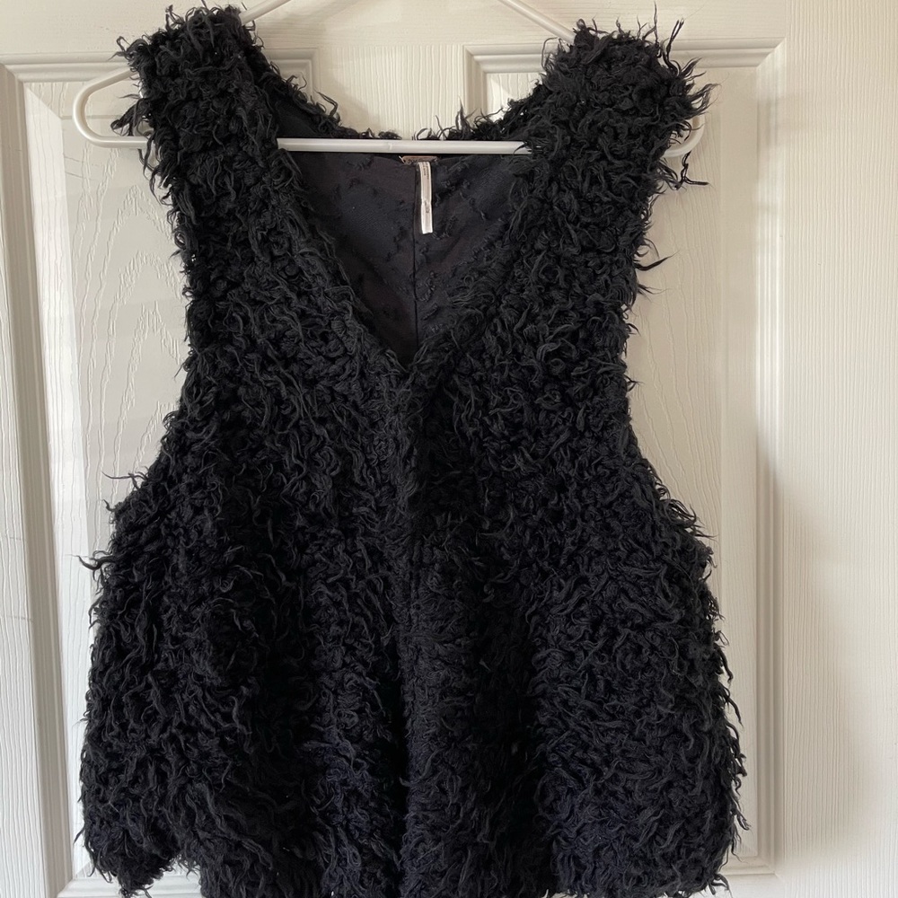 Free People Fuzzy Vest
